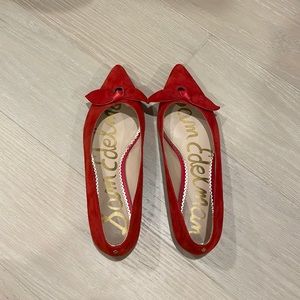 Red Sam Edelman Flats